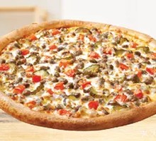 Double Beef Sausage Crust Pizza