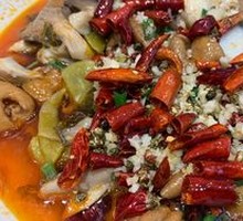 Spicy Pork Intestine Fish