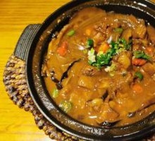 Chicken and Rice Noodle Soup