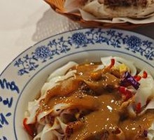 Pork and beef sandwich