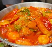 Cheese Stir-Fried Rice Cake