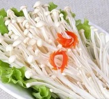 Enoki Mushroom Hot Pot Noodles