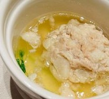 Braised Fish Maw Lion's Head