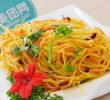 Shredded Potato Rice Bowl