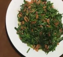 Stir-fried Shrimp with Leeks