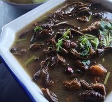 Stewed Chicken with Mushrooms