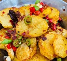 Shredded Potato Rice Bowl