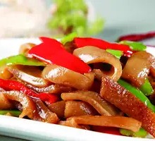 Stir-fried Pigskin