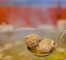 Freshly Made Beef Meatballs