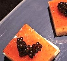 Clear chicken soup with pine nut sprouts