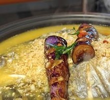 Garlic-Infused Roasted Fish