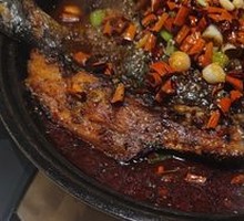 Garlic-Flavored Grilled Fish