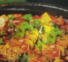 Stoneware Beef Brisket and Tofu