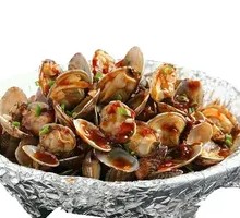 Aluminum-wrapped Scallops Rice Noodles