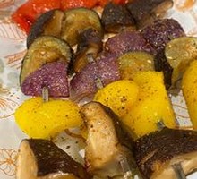 Grilled Mixed Vegetable Skewers