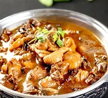 Braised Chicken with Mushrooms