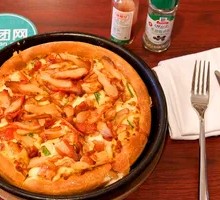 Grilled Chicken Pizza