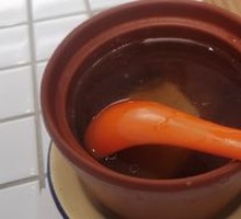 Shiitake Pork Patty Clay Pot Soup