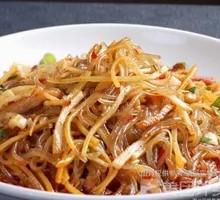 Shredded Potato Stir-Fried with Vermicelli