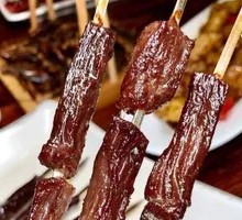 Beef Jerky Skewers