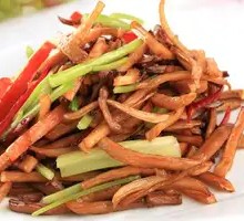 Stir-Fried Wild Mountain Mushrooms