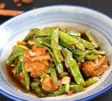 Stewed Pork Ribs with Green Beans
