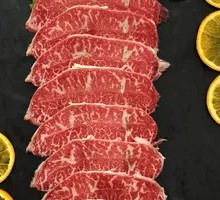 Freshly Sliced Wagyu Beef Plate