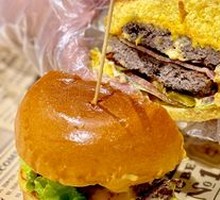 Waterfall Double Thick Beef Burger