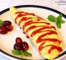 Orleans Chicken Wing Omelette Rice