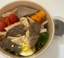 Chicken Breast Steak Salad Combo