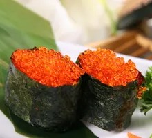 Flying Fish Roe Sushi Boat