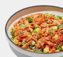 墨西哥辣味鸡肉芒果能量碗