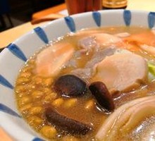 Mushroom Tofu Noodle Soup