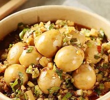 Marinated Quail Eggs