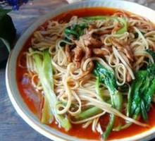 Bell Pepper and Pork Noodles