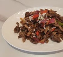 Stir-fried Lamb Head