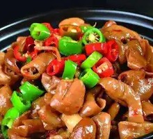 Braised Pork Intestines
