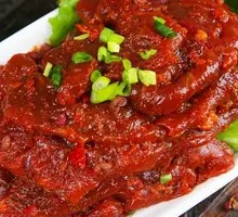 Spicy Beef with Hua Diao Cabbage