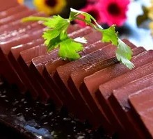 Aluminum Foil Duck Blood Noodles