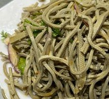 Cold-mixed tofu skin strips