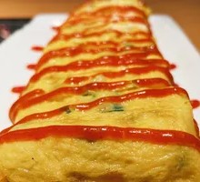 Cheese Omelette Roll