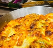 Cheese Stir-Fried Rice Cake