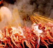 Grilled Squid Tentacles