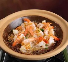 Garlic Butter Shrimp with Vermicelli