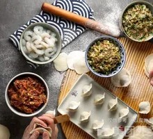 Zucchini and Egg Dumplings