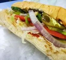 Triple Cheese Steak Sandwich