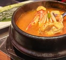 Seafood Soybean Paste Soup