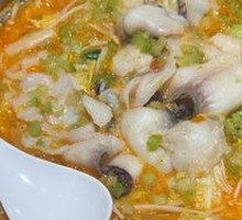 Kaili Fish Slices with Fresh Vegetables Hot Pot