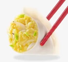 Cucumber Egg Shrimp Dumplings