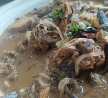 Chicken Stewed with Mushrooms